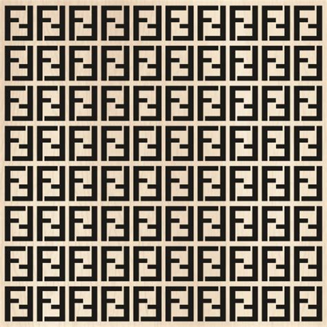 fendi pattern png